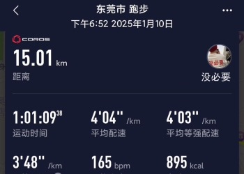 打个卡，希望2025年能继续坚持跑下去
